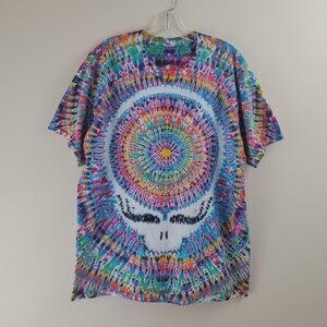 GRATEFUL DEAD diy tie dye steal your face t shirt